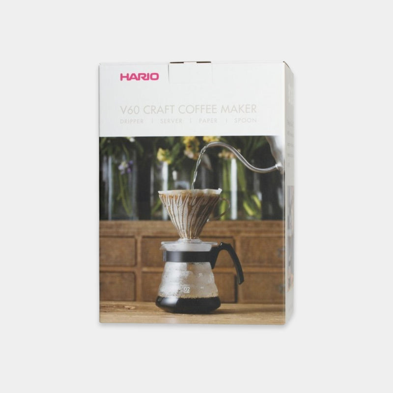 ZESTAW HARIO V60 CRAFT COFFEE MAKER - DRIP + SERWER + FILTRY
