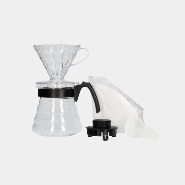 ZESTAW HARIO V60 CRAFT COFFEE MAKER - DRIP + SERWER + FILTRY