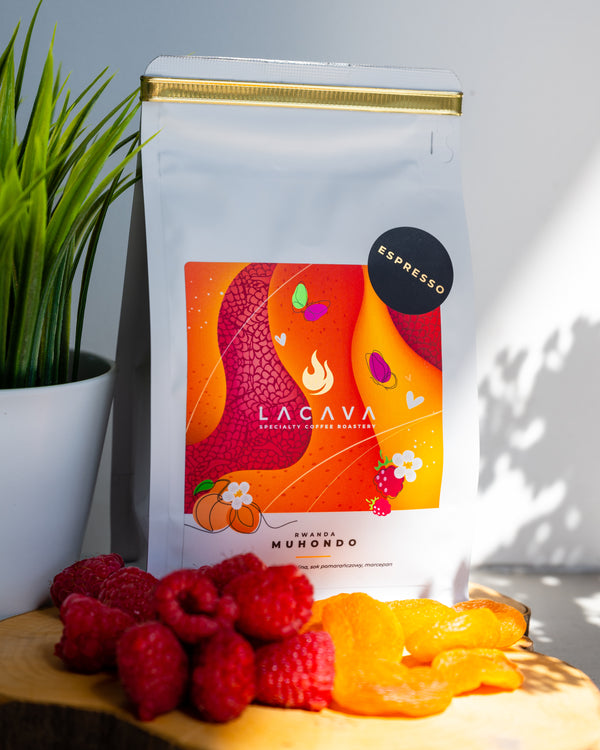 Rwanda Muhondo - Kawa Ziarnista 250g